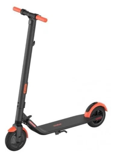 Электросамокат Ninebot KickScooter ES1L, до 100 кг, черный/оранжевый