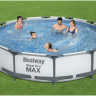Бассейн Bestway Steel Pro MAX 56416/56062 серый