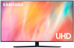 55&quot; Телевизор Samsung UE55AU7540U 2021 HDR, LED, titan gray