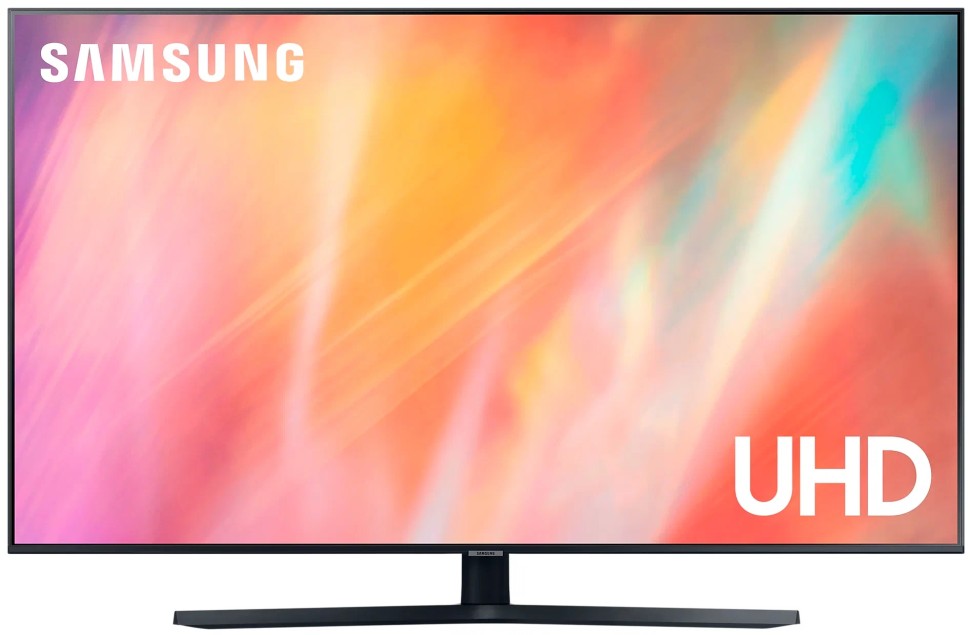 55" Телевизор Samsung UE55AU7540U 2021 HDR, LED, titan gray