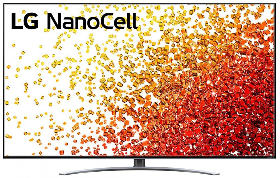 Телевизор LG 55NANO926PB NanoCell, HDR (2021), серый стальной