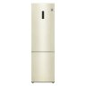 Холодильник LG GA-B509CETL, бежевый