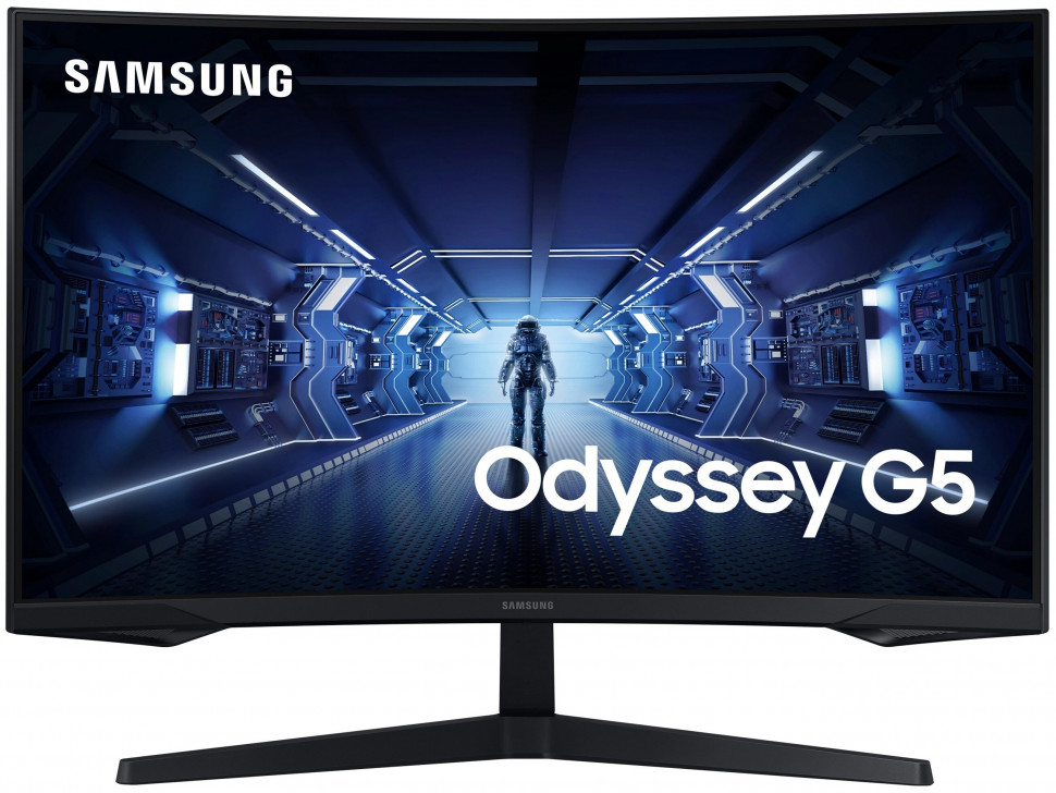 Монитор Samsung Odyssey G5 C32G54TQWI 31.5", черный