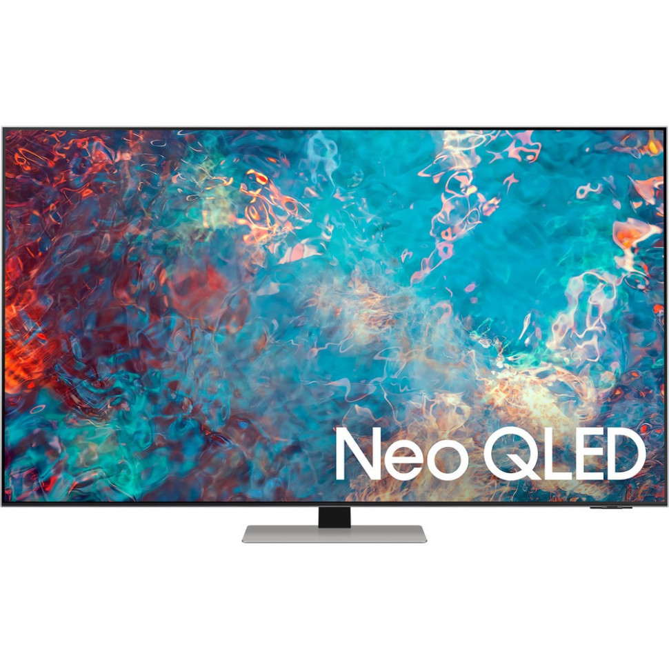 Телевизор QLED Samsung QE85QN85AAU 84.5" (2021), матовое серебро