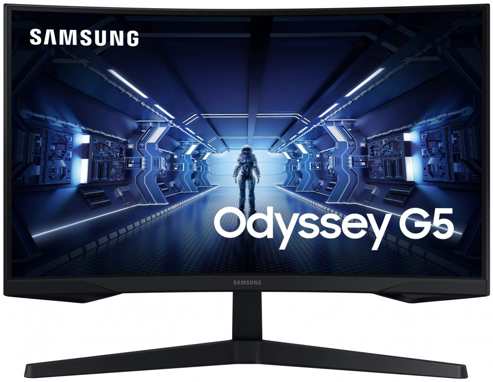 Монитор Samsung Odyssey G5 C27G55TQW 26.9", черный