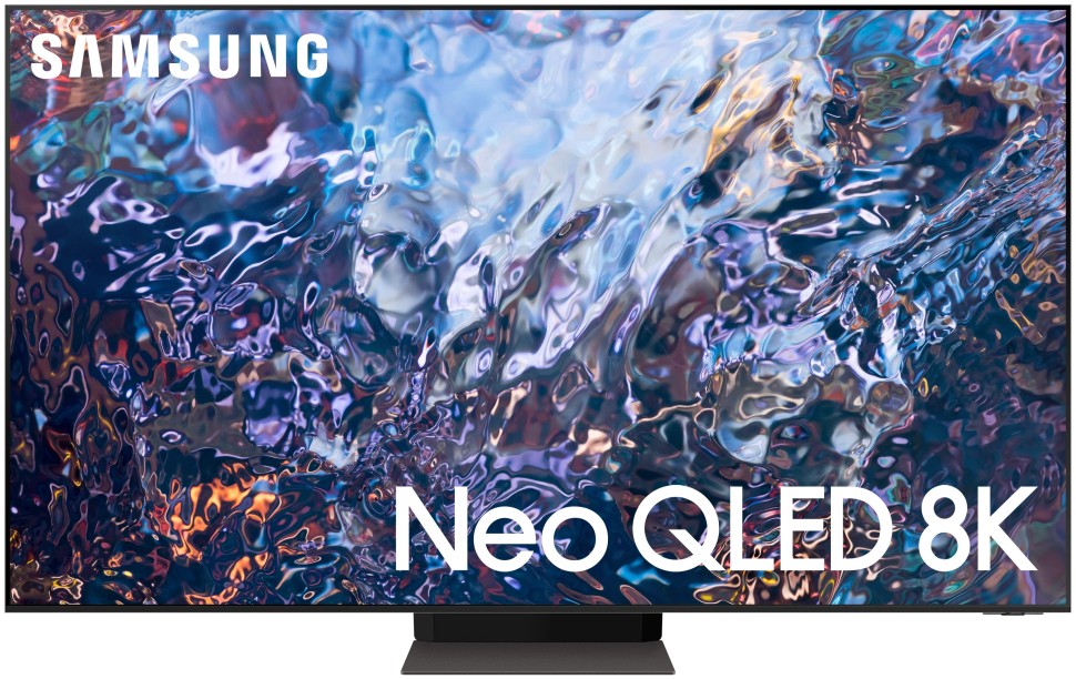55" Телевизор Samsung QE55QN700AU 2021 QLED RU, нержавеющая сталь