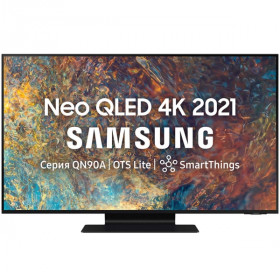 Телевизор QLED Samsung QE50QN90AAU 49.5&quot; (2021), черный титан