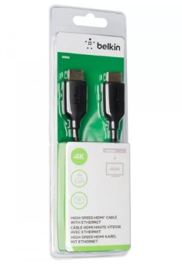 Кабель Belkin цифровой аудио-видео, HDMI, 10,2 ГБит/с, 1 м