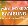 Телевизор Samsung UE43AU8000U LED, HDR (2021), черный