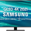 Телевизор Samsung QE50Q80AAU QLED, HDR (2021), черный