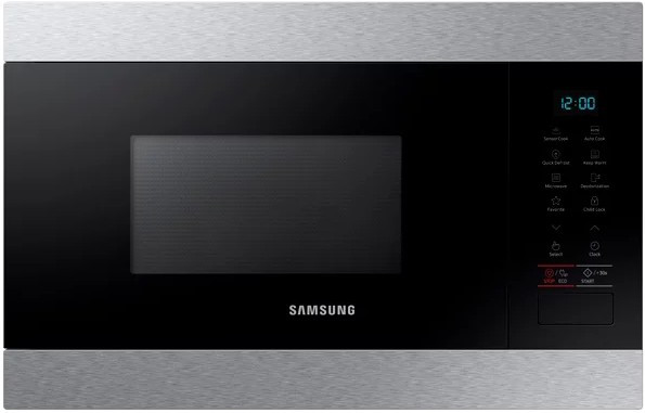 Микроволновая печь встраиваемая Samsung MS22M8074AT, серебристый