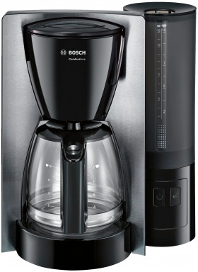 Кофеварка капельная Bosch TKA 6A643 ComfortLine, черный/серебристый