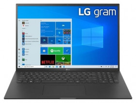 Ноутбук LG gram 17Z90P-G (Intel Core i7 1165G7 2800 MHz/16&quot;/2560x1600/16GB/1TB SSD/DVD нет/Intel Iris Xe Graphics/Wi-Fi/Bluetooth/Windows 10 Home) 17Z90P-G.AH78R, черный оникс