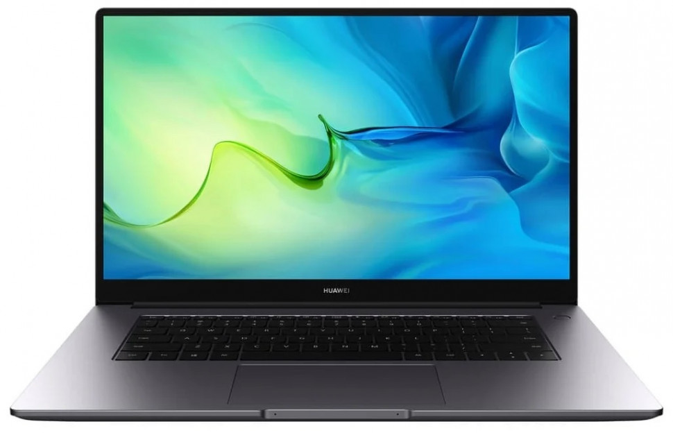 Ноутбук HUAWEI MateBook D 15 BoB-WAI9 (1920x1080, Intel Core i3 2.1 ГГц, RAM 8 ГБ, SSD 256 ГБ, Win10 Home), 53011UWY, серый