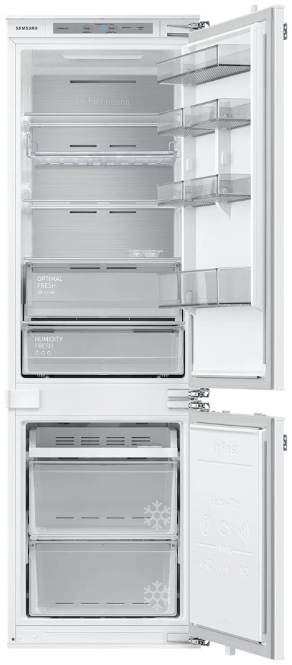 Встраиваемый холодильник Samsung BRB267154WW, белый